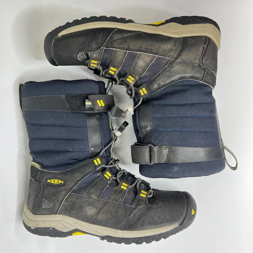KEEN Kids Winterport Neo DT WP Winter Snow Hiking Outdoor Boots Size 4